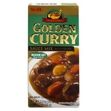 S&B GOLDEN 金牌咖哩塊, Medium Hot, 1盒, 92g