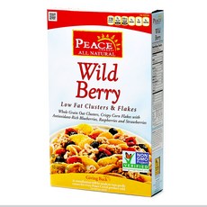 PEACE CEREAL 野莓果脆麥片, 1盒, 284g