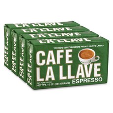CAFE LA LLAVE Espresso 純咖啡 4 包, 284克, 研磨咖啡