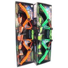 兒童安全EVA吸盤弓箭組 風暴弓箭玩具 帶口哨 弓長59公分, 一袋入