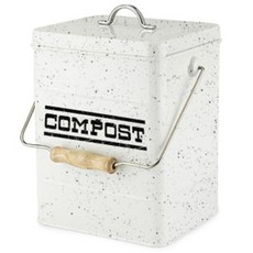 TWINE 造型廚餘桶, 白色的