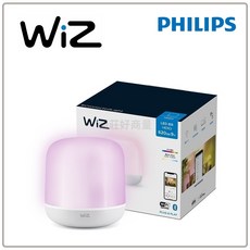 新莊好商量 PHILIPS 飛利浦 9W WiZ 智慧 LED 氛圍 情境燈 wi-fi APP控制 PW008, 詳見包裝