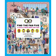 (英文圖書) Queer Eye: Find the Fab Five: A Totally Fierce Seek-And-Find 精裝版, Running Press Adult, 英文