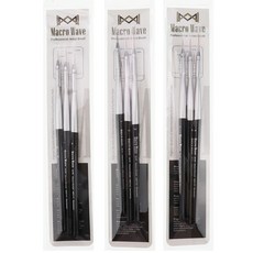 馬可威 尼龍極細線筆 3支入 (0.3mm/0.5mm/0.7mm) 水彩筆 美術繪圖 勾線筆