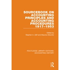 Sourcebook on Accounting Principles and Accounting Procedures 1917-1953 精裝版, Routledge, 英文