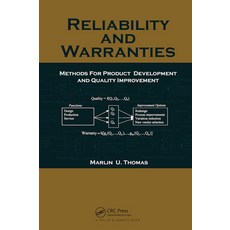 (英文圖書) Reliability and Warranties: Methods for Product Development and Quality Improvement 平裝版, CRC Press, 英文