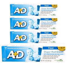 A+D 尿布霜, 4條, 42.5g
