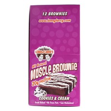 Lenny&Larry's Muscle布朗尼, Cookie's and Cream, 1盒, 960g