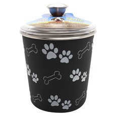 愛寵貝拉球罐飼料收納盒, 1900毫升, 濃咖啡