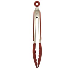 Starfrit 矽膠鉗 22.9cm, 1個, 紅色的