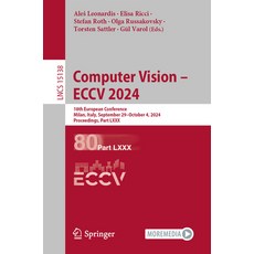 (英文圖書) Computer Vision - Eccv 2024: 18th European Conference Milan Italy September... 平裝版, Springer, 英文