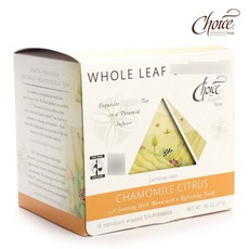 CHOICE ORGANICS 洋甘菊柑橘茶茶包, 15件, 1.8克