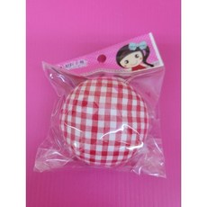 格紋插針包 6.5公分 兩用針插, 詳見包裝