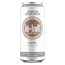 hi ball 氣泡能量飲 香草風味, 1罐, 473ml