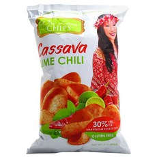 Wai Lana 木薯片 青檸辣椒風味, 1包, 85g