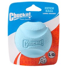 Chuckit 橡膠寵物玩具球 L號, 1個, 藍色
