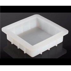 芳菲菲天然精油企業 矽膠方形渲染模-白色-900ml