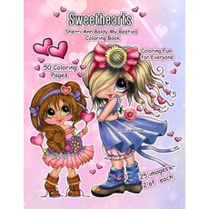 Sweethearts Sherri Ann Baldy My Besties Coloring Book 平裝版, Independently Published, 英文