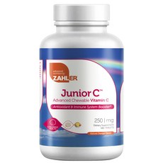 ZAHLER 維生素C錠 250mg 橘子味, 1瓶, 180顆