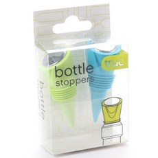 true 酒瓶塞, 2件, 綠,藍