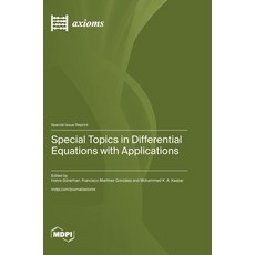 (英文圖書) Special Topics in Differential Equations with Applications 精裝版, Mdpi AG, 英文