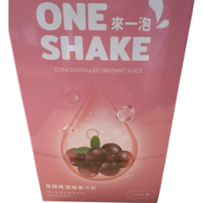 ONE SHAKE 蔓越莓濃縮果汁飲, 10個, 45ml