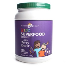 Amazing Grass 無麩質素食能量粉 巧克力風味, 野生漿果, 1個, 600克