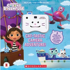 (英文圖書)Cat-Tastic Camera Adventure! (Gabby's Dollhouse) a Picture This! Storybook 精裝版, Scholastic Inc., 英文