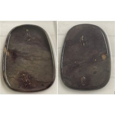 耕硯齋 硯台-端硯-6寸腰圓形素池 坑仔岩 端硯三大名坑 文房四寶, 編號04, 1個