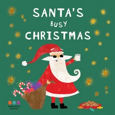 (英文圖書)Santa's Busy Christmas Board Books, Worldwide Buddies, 英文, 硬頁書