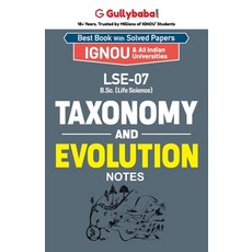 (英文圖書) LSE-07 Taxonomy and Evolution 平裝版, Gullybaba Publishing House ..., 英文