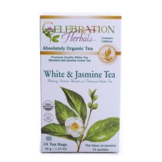 CELEBRATION Herbals 白茉莉花茶茶茶包, 24件, 1.5克