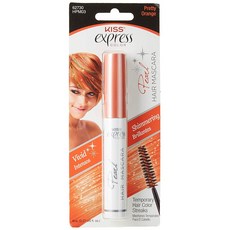 KISS Express Hair 睫毛膏 8ml, 1個, 漂亮的橙色