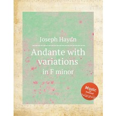 Andante with variations: in F minor 平裝版, Musbooks, 英文