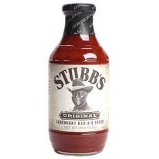 STUBB'S 原味燒烤醬, 1個, 510g