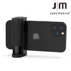 Just Mobile ShutterGrip 2 藍牙手持拍照器自拍棒, ShutterGrip 2代, 霧黑色