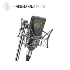 Neumann TLM103 大震膜電容麥克風，專業錄音室等級，心型指向性，低噪音高聲壓, MT 黑色