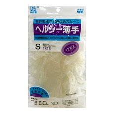 御廚靈 健康薄手套 12支入 拋棄式手套