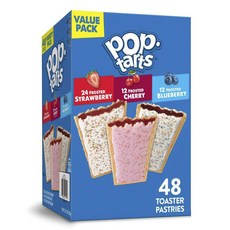 pop tarts 家樂氏 (Kellogg's) 流行塔多種裝 48 件, 1個