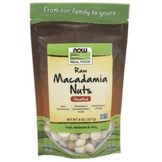 now REAL FOOD 無鹽澳洲堅果, 1個, 227g