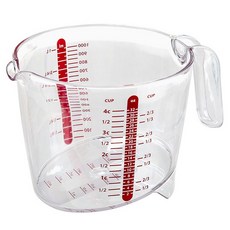 prep solUtions 液體量杯, 1L, 透明, 1個