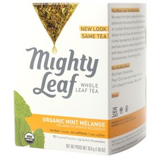 mighty Leaf 薄荷茶三角茶包, 15件, 2克