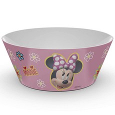 zak designs BPA Free迪士尼印花多用途湯碗, 1個, 米妮快樂