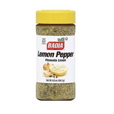 BADIA 無麩質檸檬胡椒粉, 1個, 184.3克