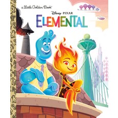 (英文圖書)Disney/Pixar Elemental Little Golden Book (Disney/Pixar Elemental) 精裝版, Golden/Disney, 英文