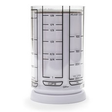Kitchen-Art 調整量杯 1cup, 236.6ml, 白色