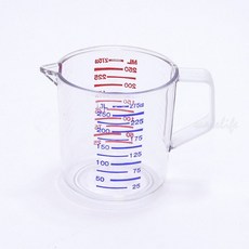 鎰滿250cc透明耐熱量杯(PC) - 烘焙量具，耐熱材質，刻度清晰，易於使用, 透明, 250