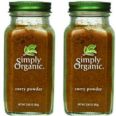 Simply Organic 咖哩粉, 2瓶, 85g