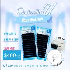 JE 亮妍 獨家微笑仙杜瑞拉U捲睫毛 多層次毛/漸層毛/開花毛