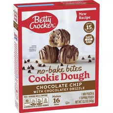 Betty Crocker 不烤餅乾麵團巧克力片, 1個, 345克